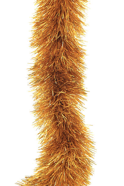istock Christmas golden tinsel. 461776557