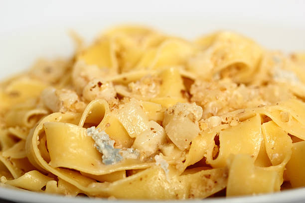 istock Pasta (Fettuccine) Pappardelle with Gorgonzola 461777221