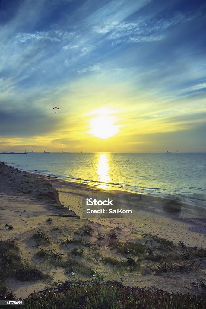 Pôr do sol em Israel - Royalty-free Galileia Foto de stock