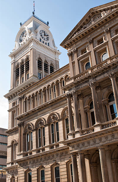 istock Old City Hall, Clock Tower, Louisville, KY 461787605