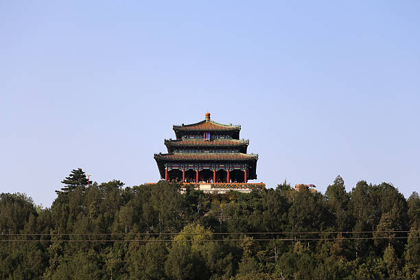 istock Jingshan Park--Wanchun Pavilion, Beijing, China 461788803