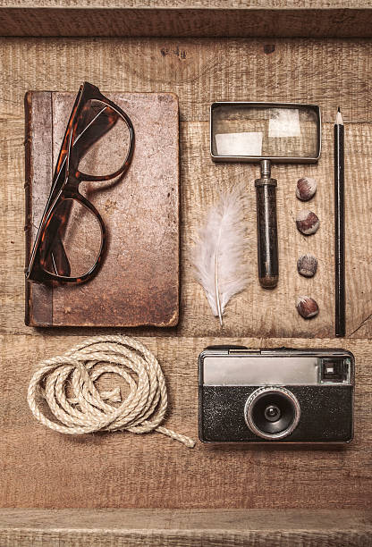 istock Flat lay of a gentleman's adventure essentials 461796409
