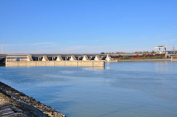 istock Hydro electric power plant in Greifenstein, Austria 461796875