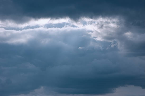 istock Moody Sea Cloudscape and slight sunbeams 461798247