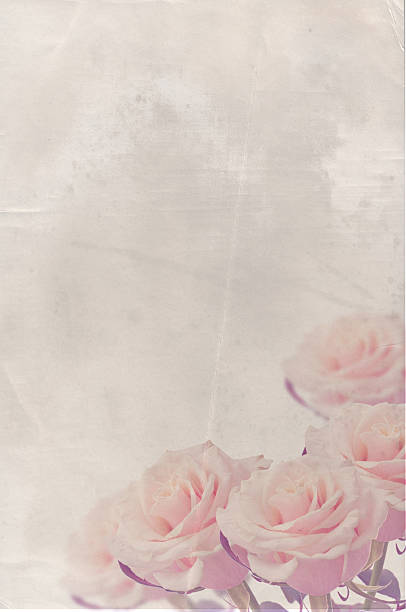 istock Vintage postcard with elegant  roses and place for your text 461802169