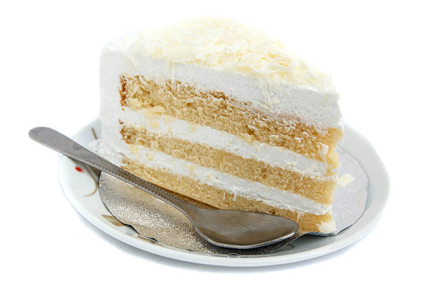 istock A slice of white chocolate cake 461803445