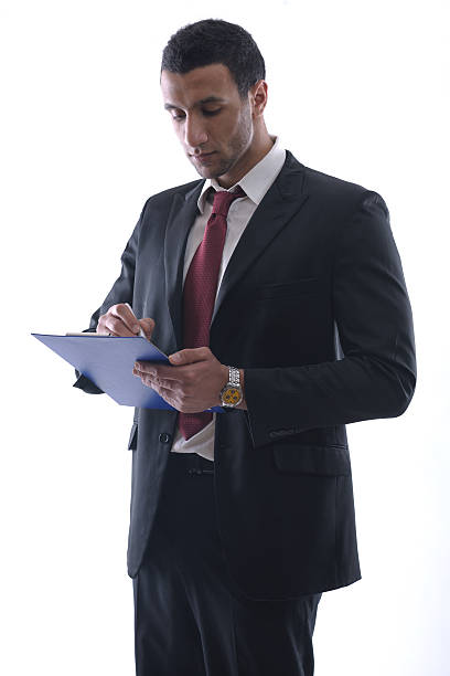 istock business man isolated over white background 461803563