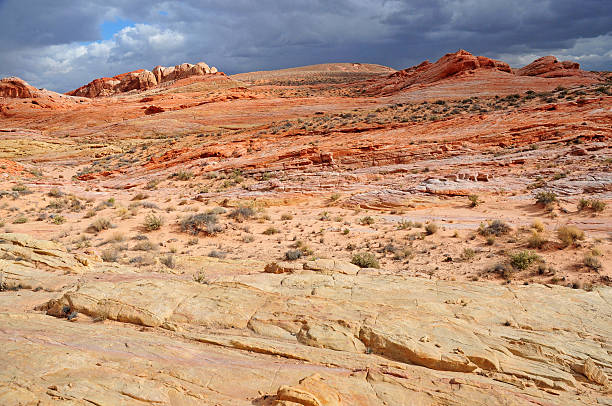 istock Red Rock Landscape, Valley of Fire, Nevada, USA 461808943