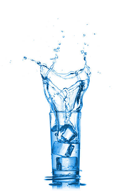 istock Water splashes in the glass 461809279