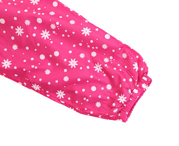 istock Close up of pink jacket sleeve. 461809527