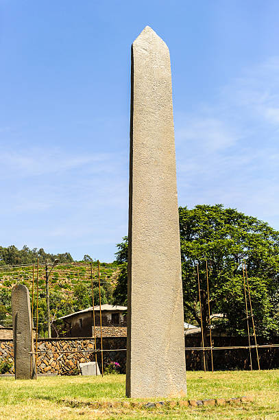 Ruins Of Aksum Ethiopia Stock Photo - Download Image Now - Africa