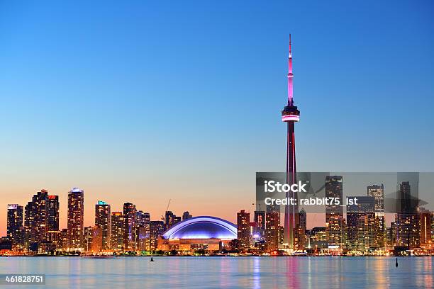 Skyline Von Toronto Stockfoto und mehr Bilder von Toronto - Toronto, Stadtsilhouette, CN Tower