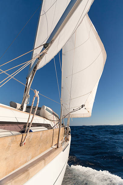 istock Sailing boat  in the sea 461837685