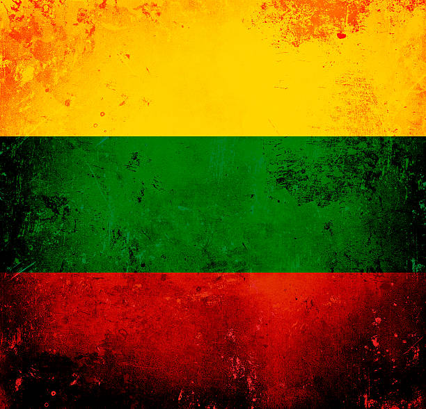 istock Grunge flag of Lithuania 461838829