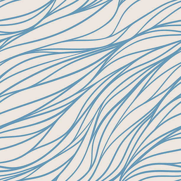 파란색, 베이지색 패턴 - backgrounds effortless wallpaper repetition stock illustrations