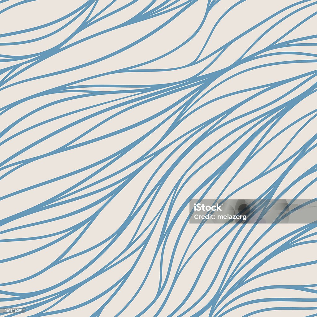 blue and beige pattern Seamless striped abstract blue and beige pattern Squiggle stock vector