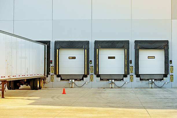 istock Semi Truck and Warehouse 461846819