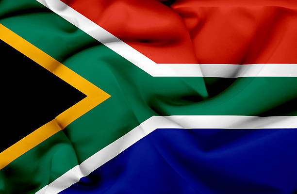 istock South Africa waving flag 461847741