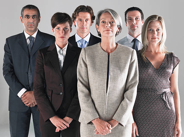 istock Group of Serious Businesspeople 461851485