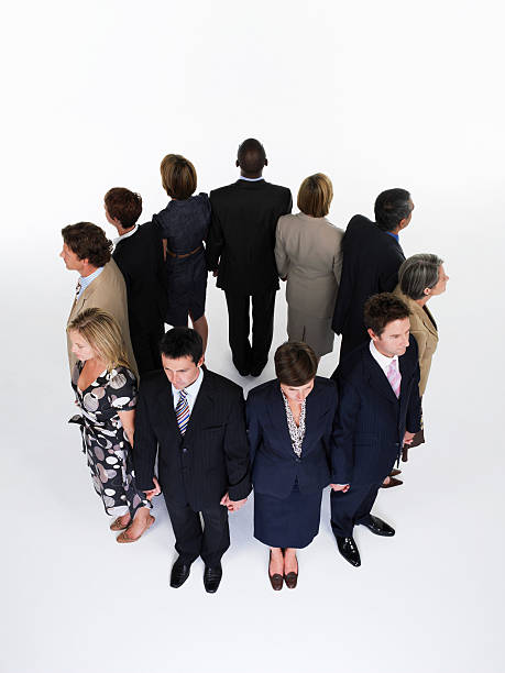 istock Group of Businesspeople Holding Hands 461851493
