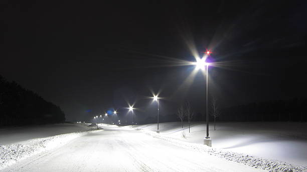 istock Winter Street Lights 461853711