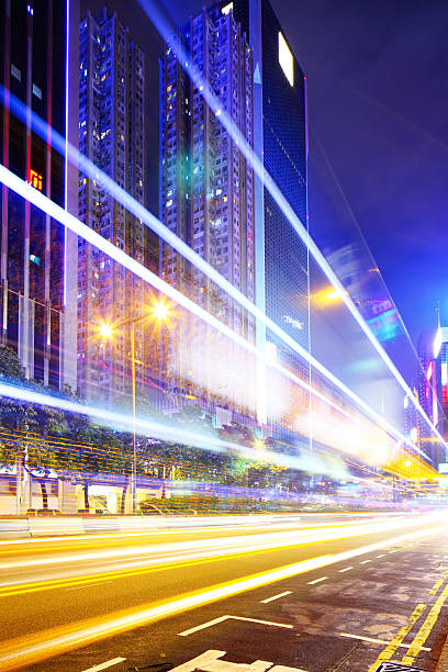 istock traffic in Hong Kong at night 461861239