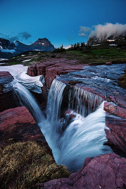 Triple Falls stock photo