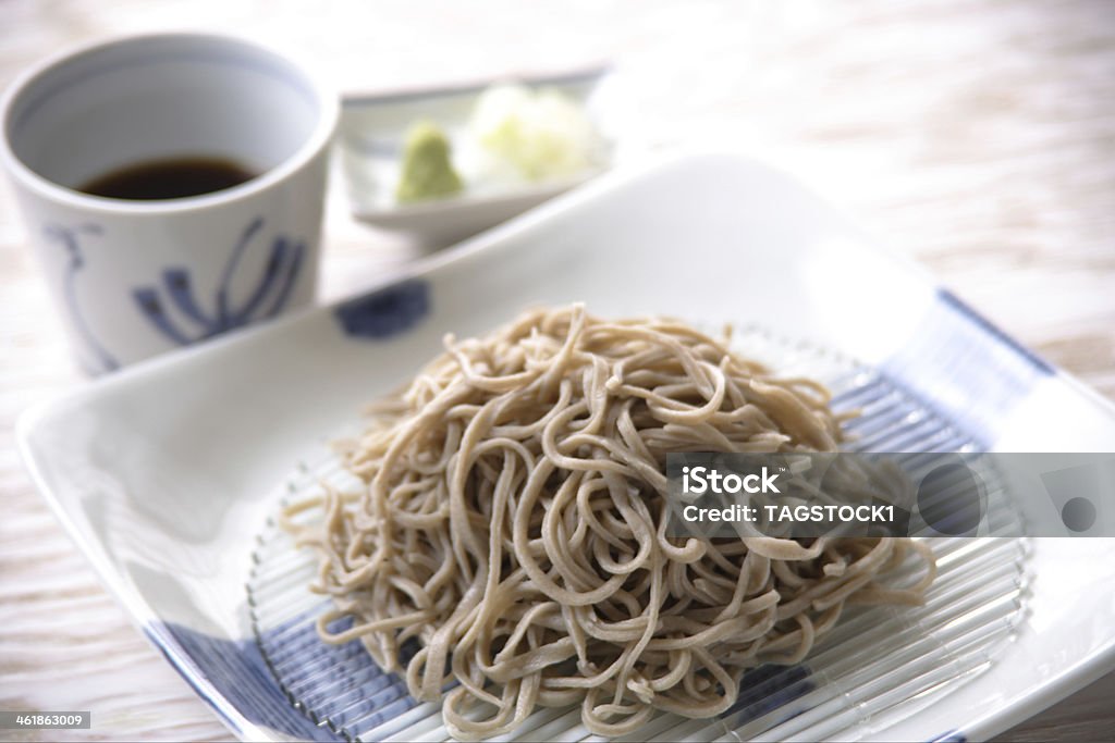 Chilled soba noodles - Foto de stock de Banhar royalty-free
