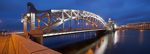 istock Bolsheohtinskij bridge 461863281