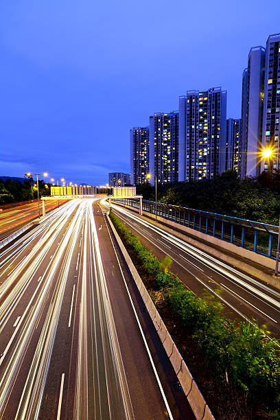 istock traffic in urban at night 461870973
