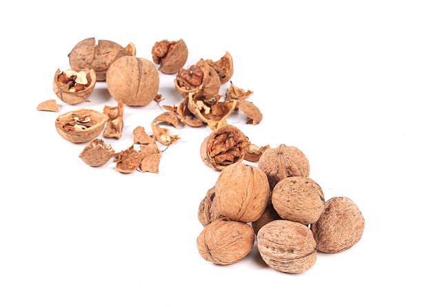 istock Close up of walnuts bunch. 461872103