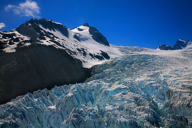 glacier franz josef - franz josef glacier photos et images de collection
