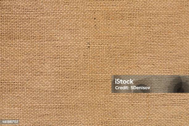 Natural Sacking Stock Illustration - Download Image Now - Burlap, Backgrounds, Abstract