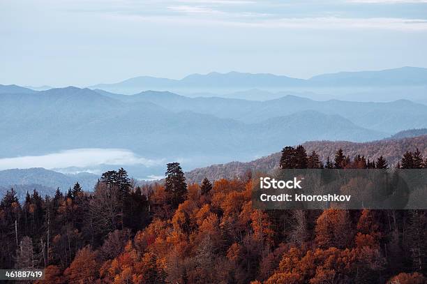 Great Smoky Mountains National Park Stock Photo - Download Image Now - Appalachia, Appalachian Mountains, Autumn