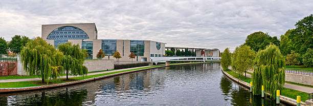 istock Spree river and Federal Chancellery, Berlin, Germany 461891623