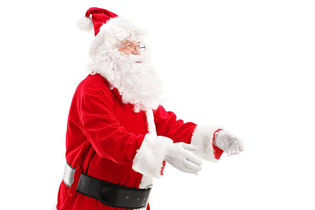 istock Santa Claus about to take something 461894213