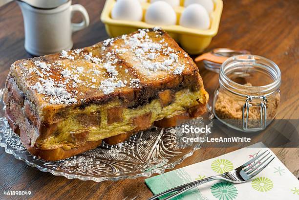 French Toast Loaf Stock Photo - Download Image Now - Baked, Bread, Breakfast