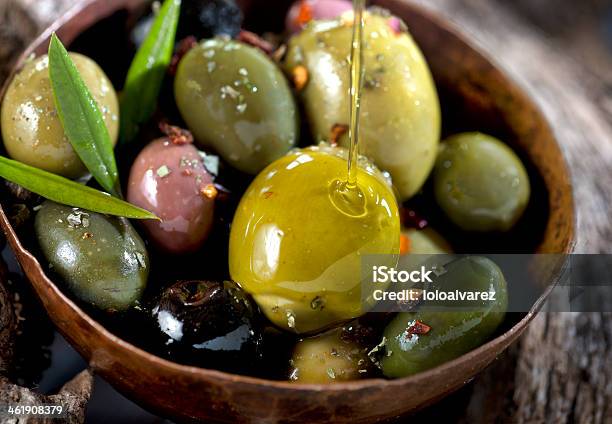 Olives Stock Photo - Download Image Now - Abruzzo, Antioxidant, Close-up