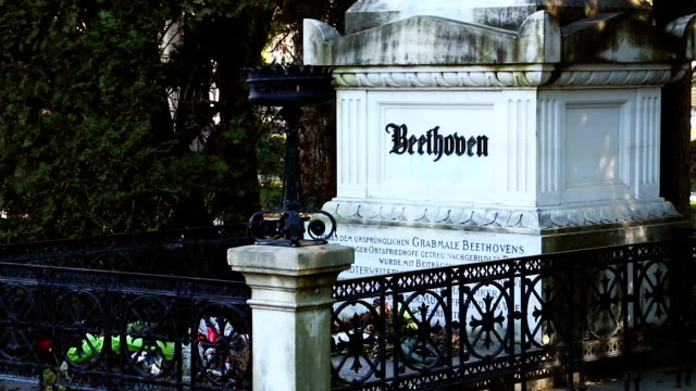 Бетховен похоронен. Могила Людвига Ван Бетховена. Место захоронения Бетховена.