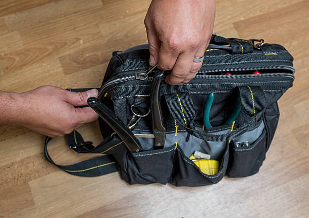 istock Handyman repairman HVAC tools 461909669