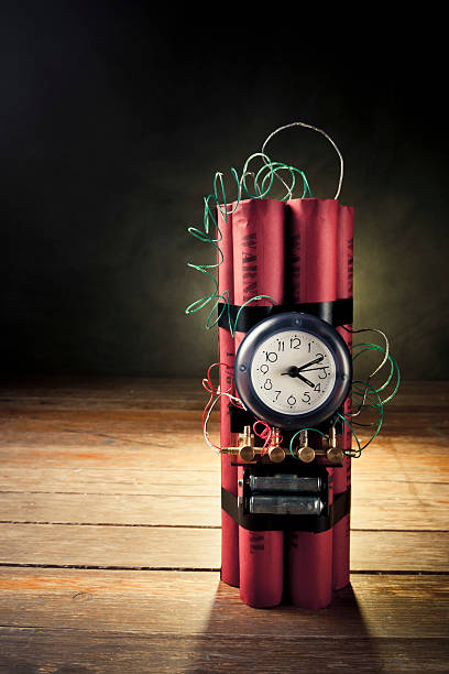 time-bomb-on-a-dark-background