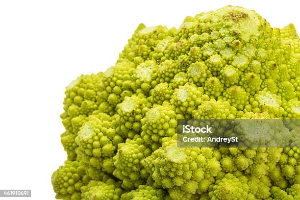 Cavolo Romanesco - Fotografie stock e altre immagini di Agricoltura - Agricoltura, Brassica, Broccolo