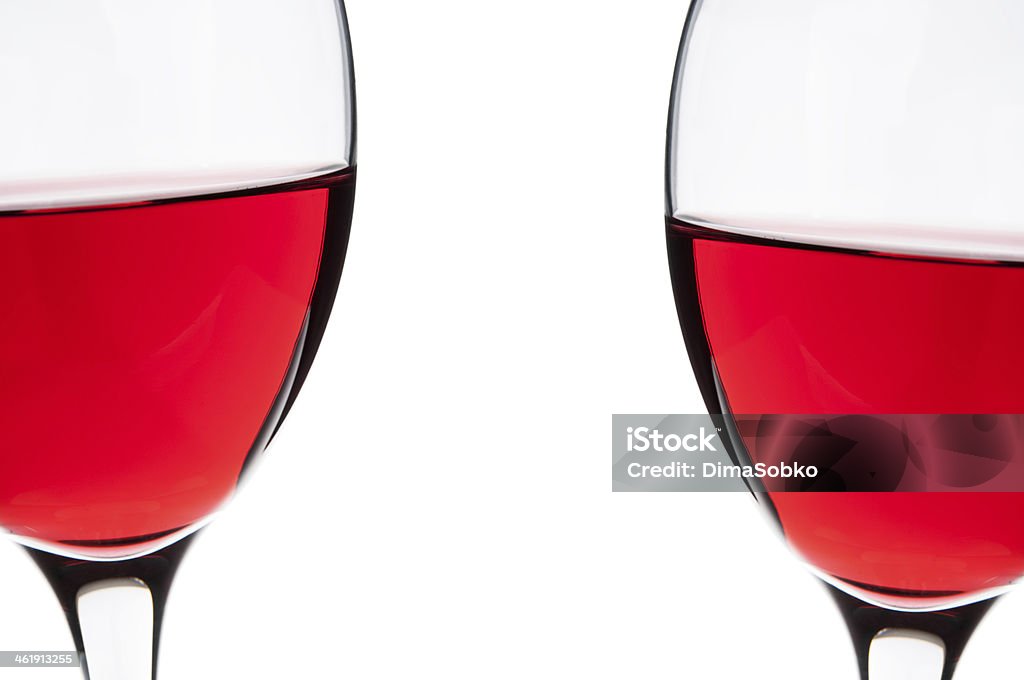 Copos de Vinho Tinto - Royalty-free Bebida Foto de stock