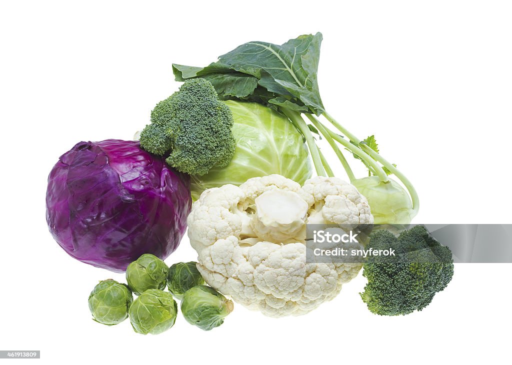 Repollo colección de - Foto de stock de Agricultura libre de derechos