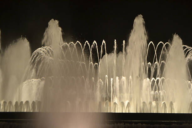 istock Magic fountain of Barcelona 461914683