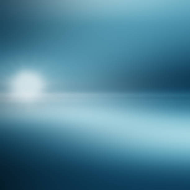 istock Abstract tropical horizon with sunburst 461930803