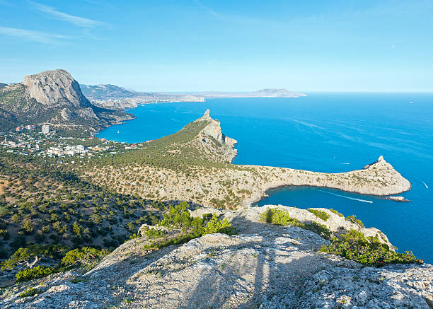 istock Coastline of Novyj Svit summer view (Crimea, Ukraine) 461932459