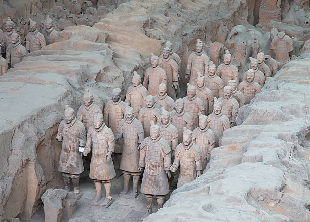 istock Qin dynasty Terracotta Army, Xian, China 461934945