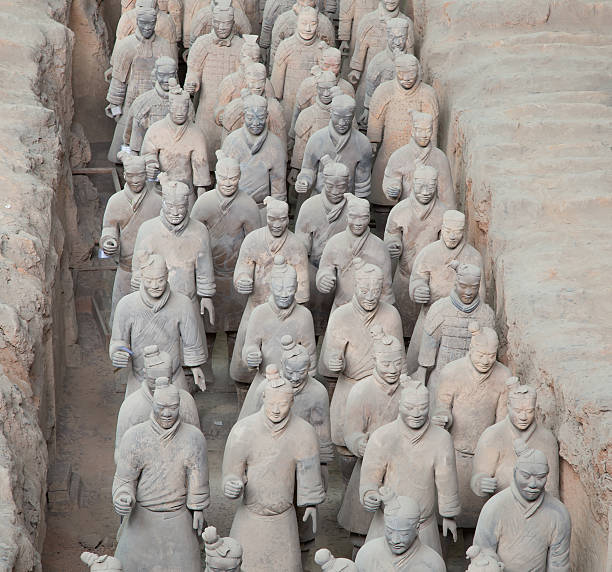 istock Qin dynasty Terracotta Army, Xian, China 461934983