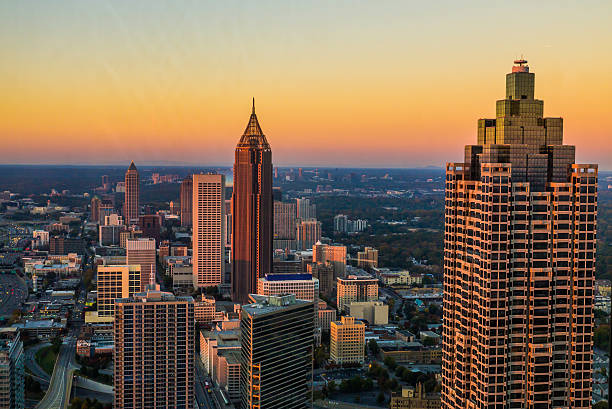 istock Atlanta Birds Eye View 461936177